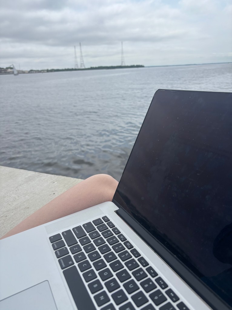 Today I challenged myself to 365 days of writing for no less than ten minutes a day and to take a picture of the location.  